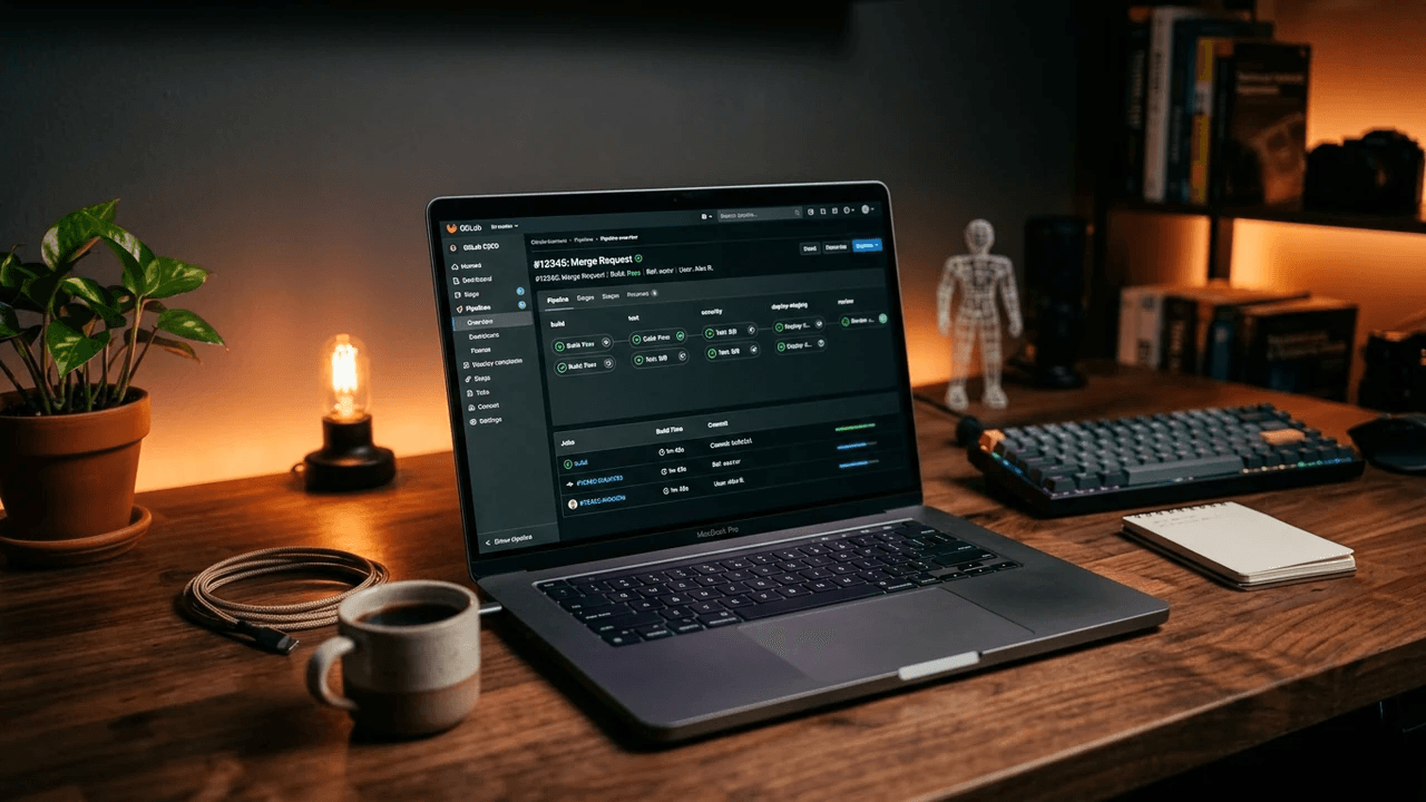 GitLab CI/CD DevOps pipeline