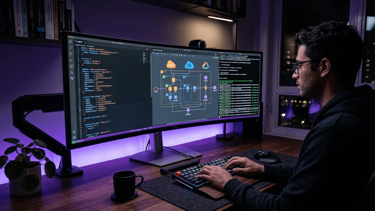 Terraform infrastructure as code architecture