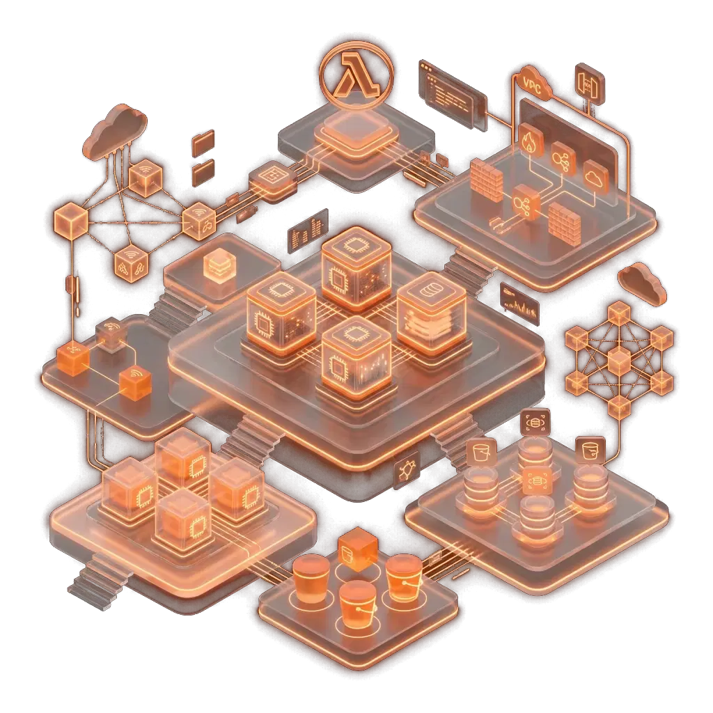 AWS Cloud illustration